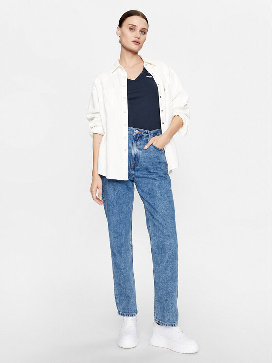 Pepe Jeans Pepe Jeans Футболка Corine PL505305 Cиній Regular Fit