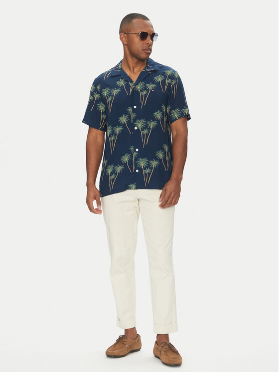 Tommy Hilfiger Tommy Hilfiger Πουκάμισο MW0MW38580 Σκούρο μπλε Regular Fit