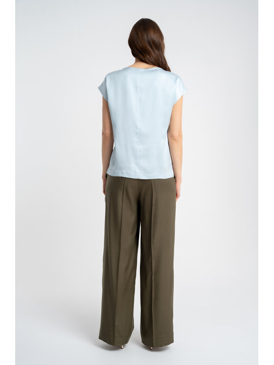 CLICK CLICK Μπλουζάκι 10-6864 Ανοιχτό μπλε Loose Fit