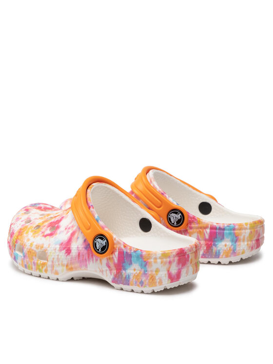 Crocs Crocs Plätud Classic Tiedye Graphic Clog K 206995 Värviline