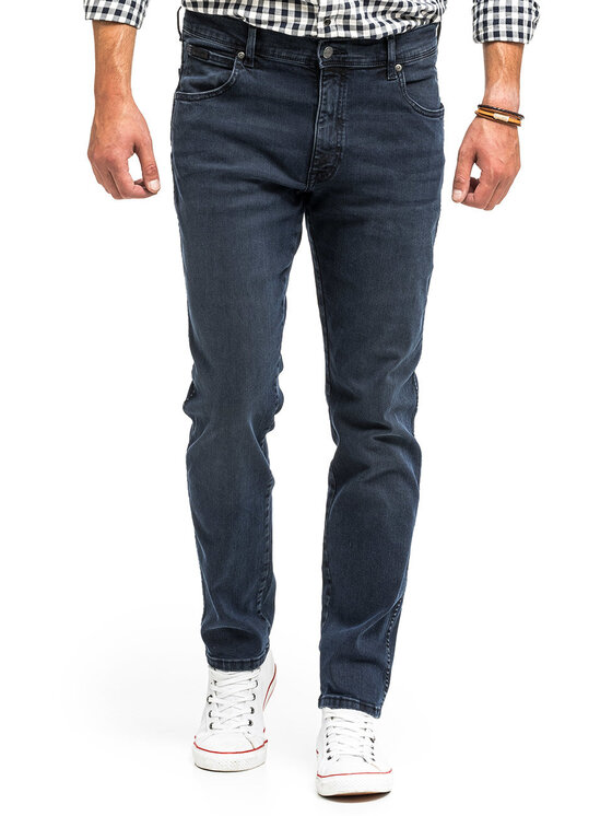 Wrangler Wrangler Jeansy TEXAS TAPER Niebieski Slim Fit