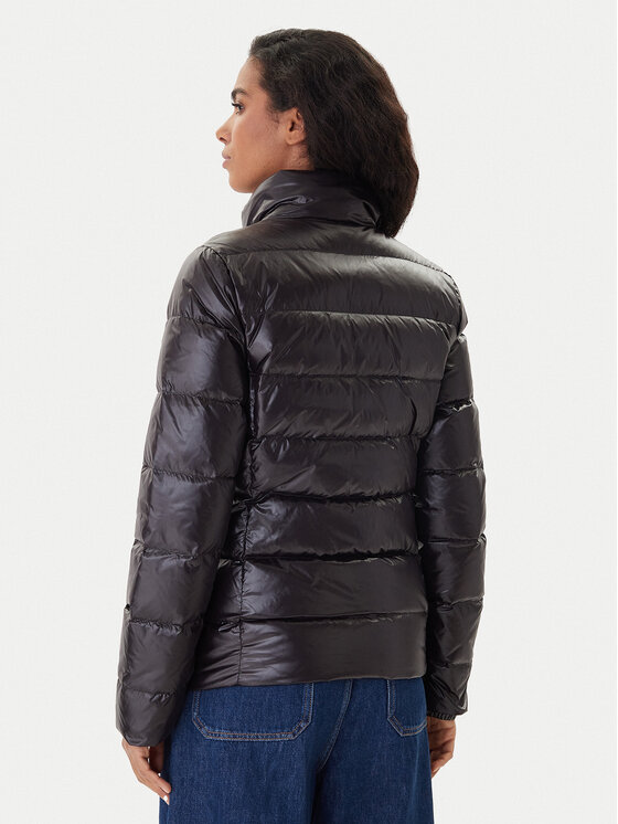 Tommy Jeans Tommy Jeans Vatovaná bunda DW0DW21618 Černá Slim Fit