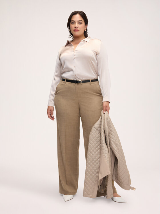 Fiorella Rubino Fiorella Rubino Koszula 5032T001544N006 Różowy Regular Fit