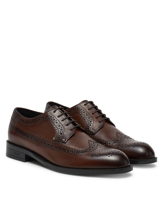 BOSS BOSS Polobotky 50543423 Hnědá