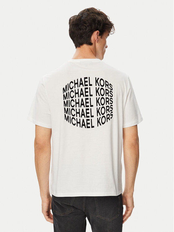 MICHAEL Michael Kors MICHAEL Michael Kors T-Shirt CF6535WFV4 Weiß Regular Fit