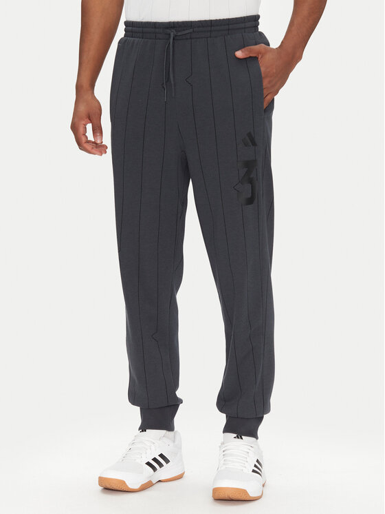 adidas adidas Pantaloni trening Seasonal Essentials US Sport JD8101 Gri Regular Fit