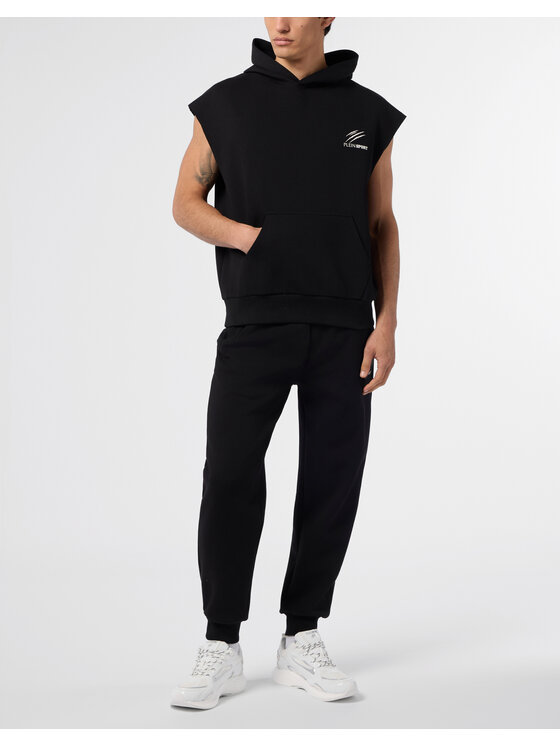 Plein Sport Plein Sport Kamizelka 29088 Czarny Jegging Fit