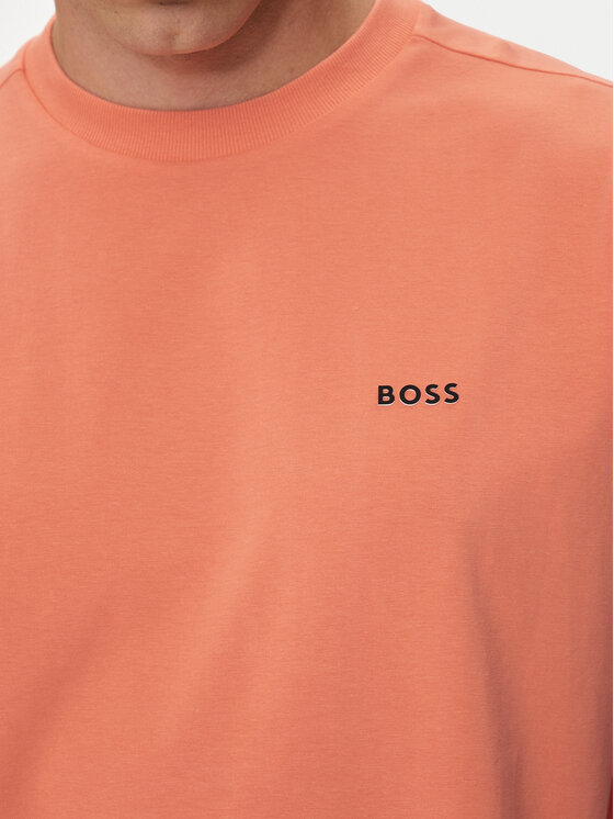 BOSS Boss Tričko Tee 50506373 Červená Regular Fit