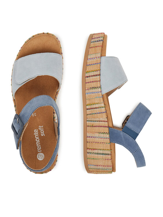 Remonte Remonte Sandalen D1N54-12 Blau