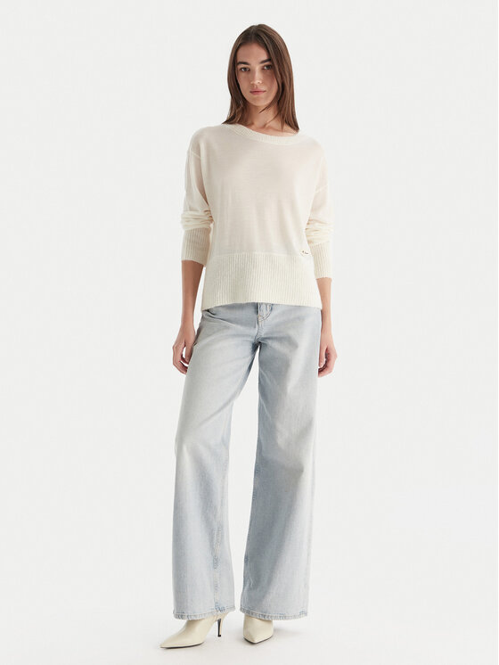 Armani Exchange Armani Exchange Светр XW000772 AF16602 U1003 Écru Relaxed Fit