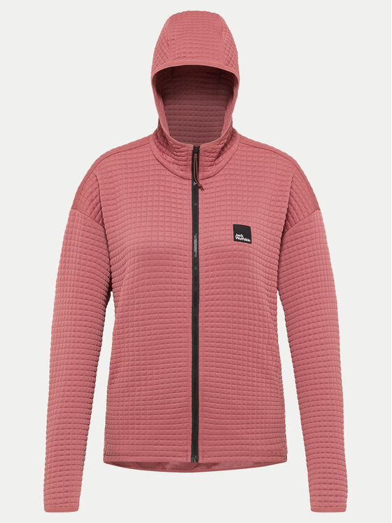 Jack Wolfskin Jack Wolfskin Pulóver Mogari A63850 Rózsaszín Regular Fit
