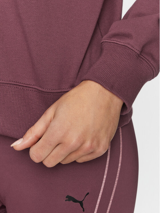Puma Puma Μπλούζα Classics 621408 Μπορντό Oversize