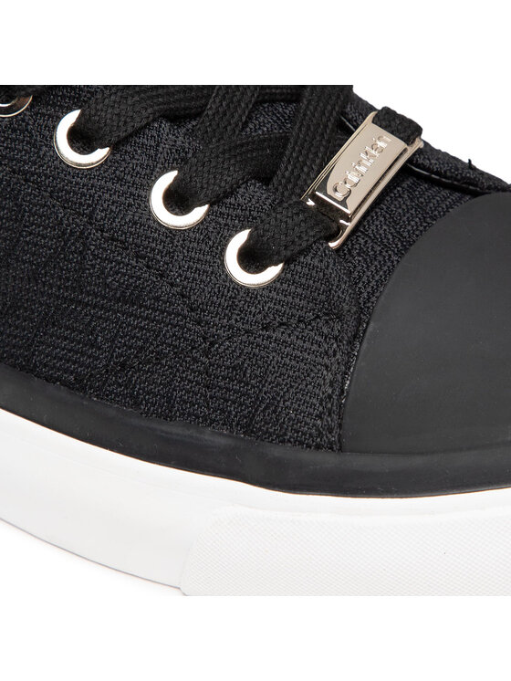 Calvin Klein Calvin Klein Teniși Vulc High Top-Mn Jq HW0HW01045 Negru