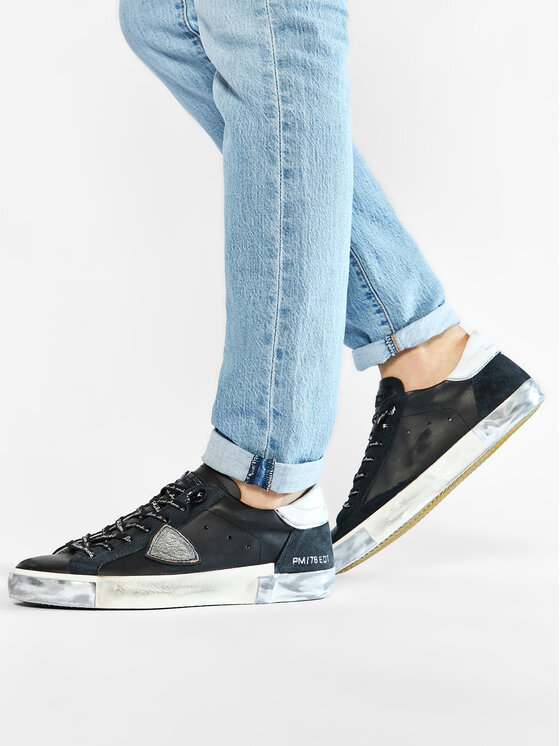 Philippe Model Philippe Model Sneakers Prsx PRLU MA01 Schwarz