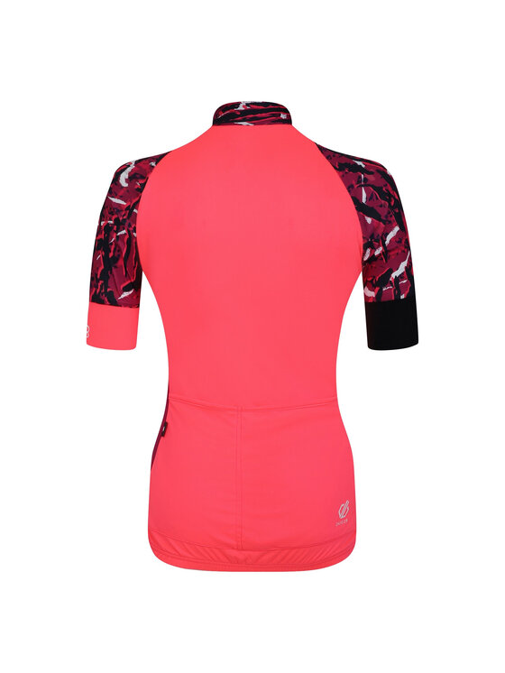 Dare2B Dare2B Koszulka rowerowa Follow Through Różowy Short Fit