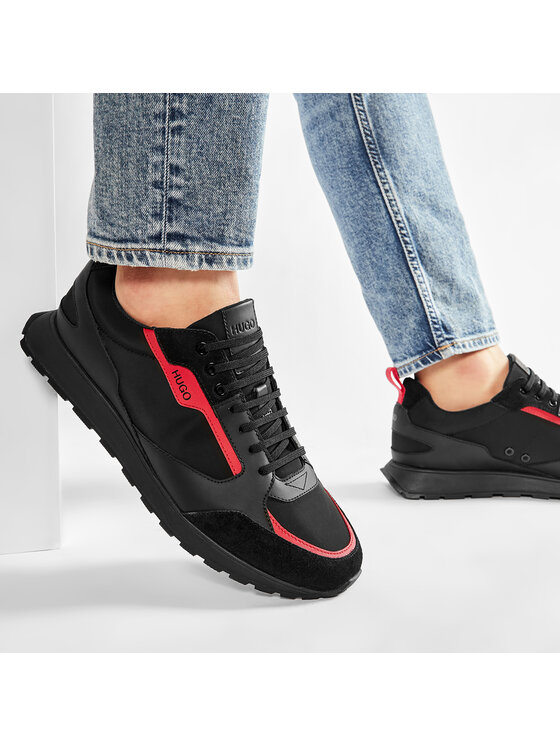 HUGO Hugo Snīkeri Icelin 50451740 10234982 01 Melns