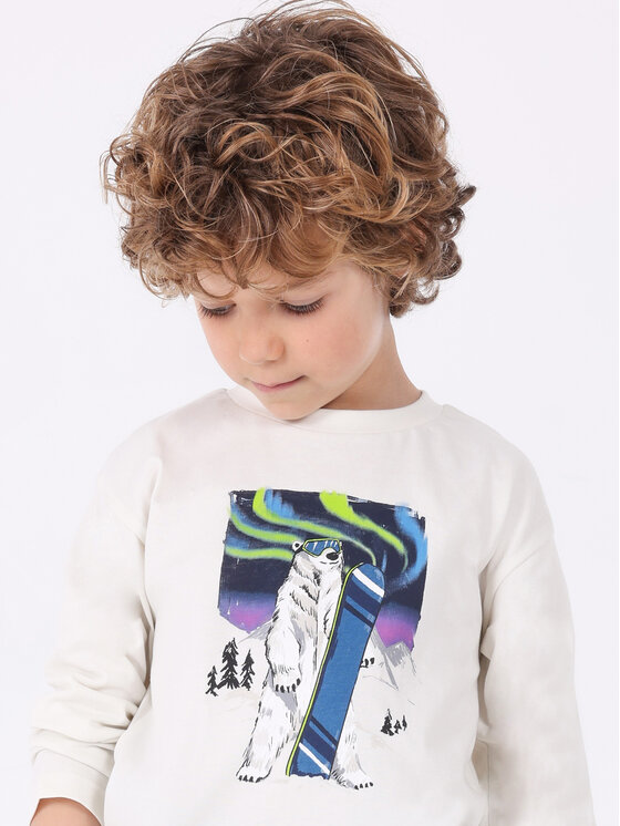 Mayoral Mayoral Majica 4.038 Écru Regular Fit