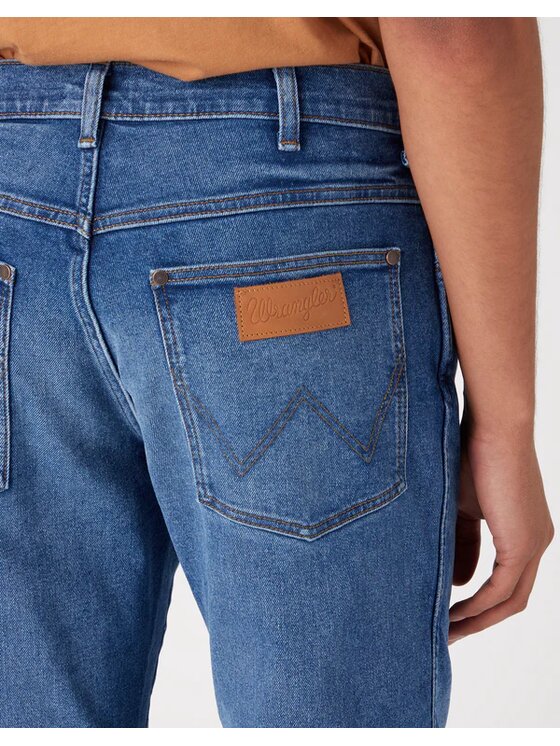 Wrangler Wrangler Jeans RIVER Blu Straight Fit