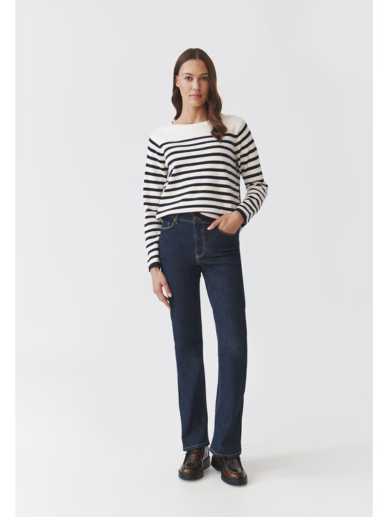 TATUUM TATUUM Džínsy GIRONA Tmavomodrá Bootcut Fit