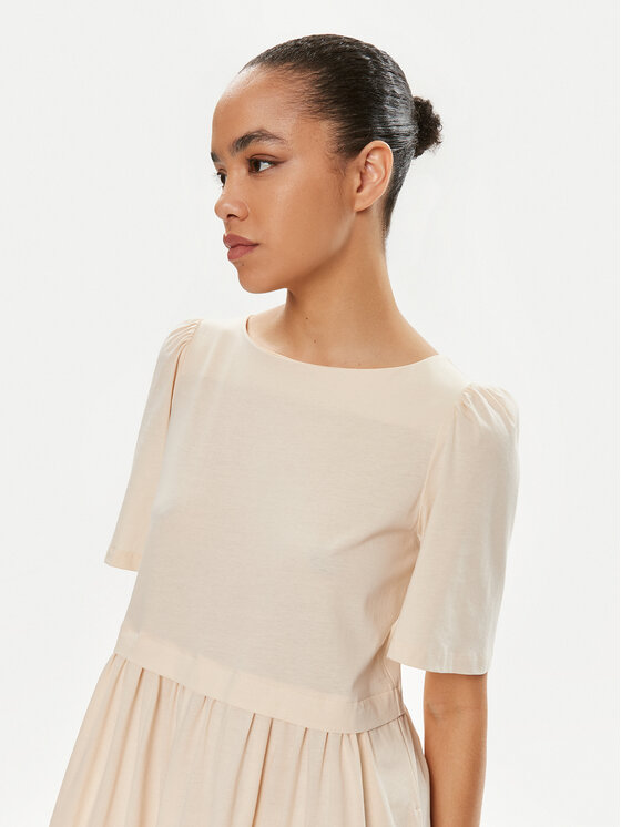 Weekend Max Mara Weekend Max Mara Sukienka codzienna Snack 2415621062 Beżowy Relaxed Fit