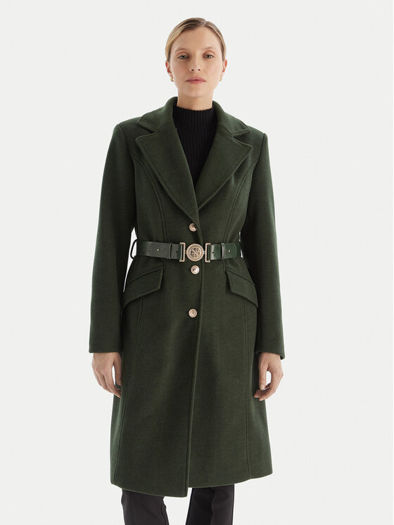 Guess Guess Cappotto di transizione W5BL25 W2672 Verde Regular Fit
