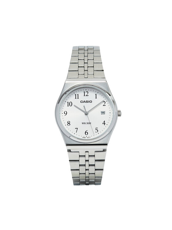 Casio Casio Zegarek MTP-B145D-7BVEF Srebrny