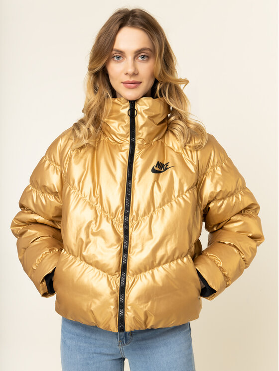 Nike Nike Winterjacke Syn Fill BV3135 Goldfarben Loose Fit