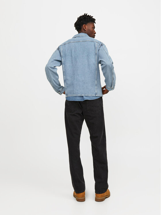 Jack & Jones Jack & Jones Kurtka jeansowa Chase 12250086 Niebieski Loose Fit