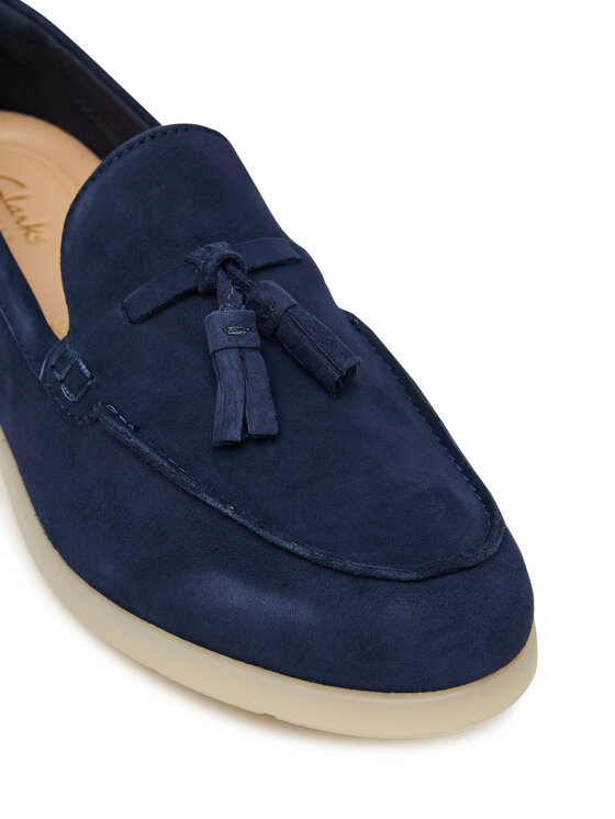 Clarks Clarks Mokasíny Narini Edge 26181452 Tmavomodrá