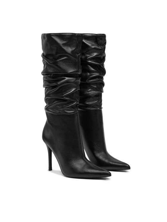 Steve Madden Steve Madden Kozaki Schmooze SM11003453 Czarny