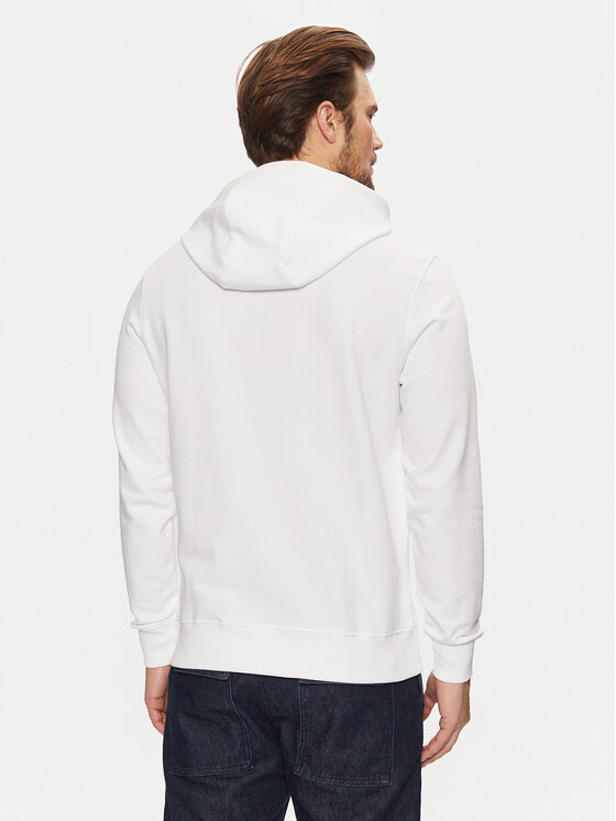 Tommy Hilfiger Tommy Hilfiger Felpa Essential MW0MW37235 Bianco Regular Fit