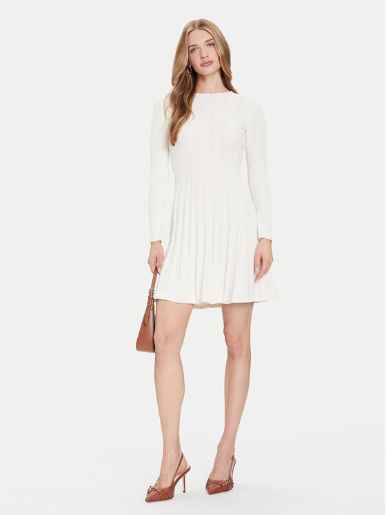 Guess Guess Φόρεμα υφασμάτινο W5BK79 Z3902 Μπεζ Regular Fit