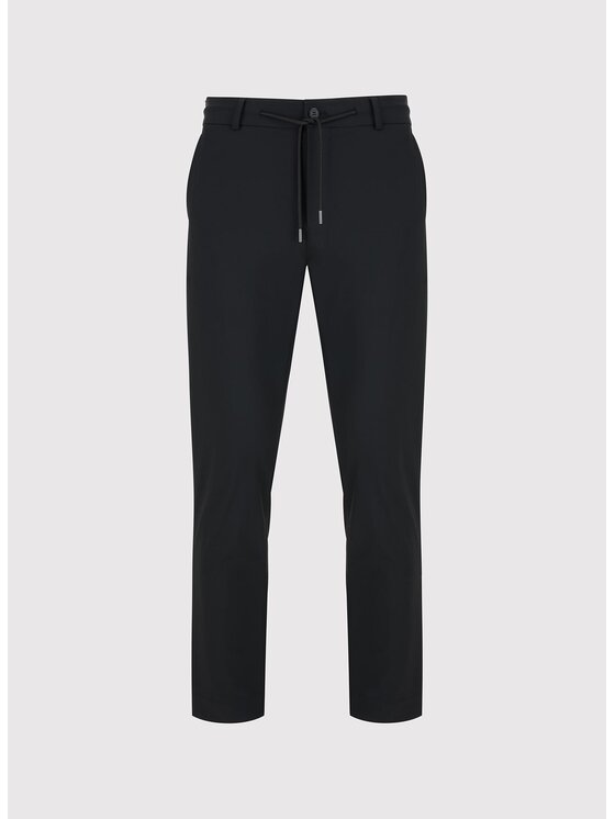 Pako Lorente Pako Lorente Spodnie materiałowe P25WF-WX-008 Czarny Slim Fit