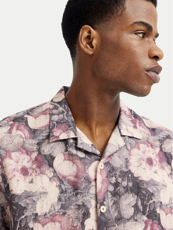 Bugatti Bugatti Hemd 9253-78955C Braun Regular Fit