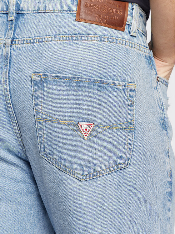 Guess Guess Teksad James M3RA14 D4T9B Sinine Relaxed Fit