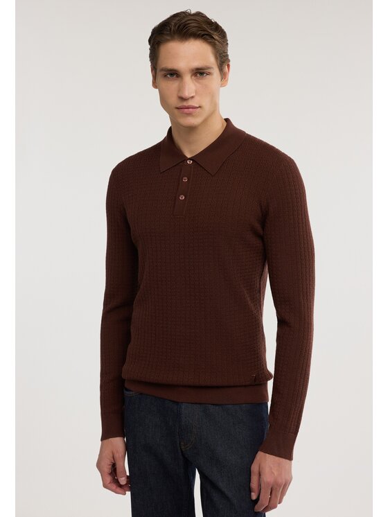 Trussardi Trussardi Cardigan M0148000112N077 Marrone Regular Fit