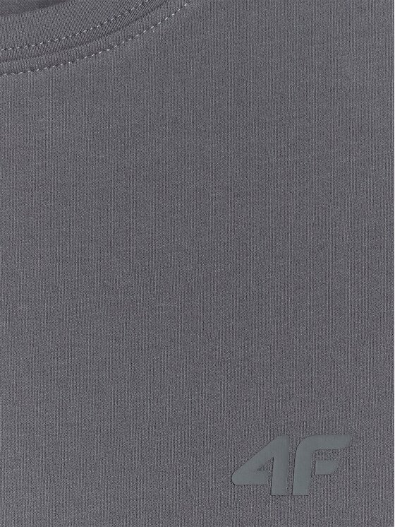 4F 4F T-shirt 4FRSS26TTSHF3628-24S Grigio Slim Fit