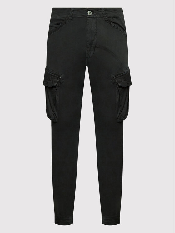 Alpha Industries Alpha Industries Joggers kalhoty Spy 116203 Černá Tapered Fit