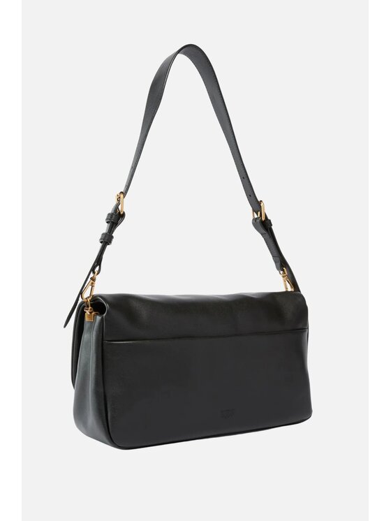 PINKO PINKO Kabelka Click Soft Horizontal Handle Černá