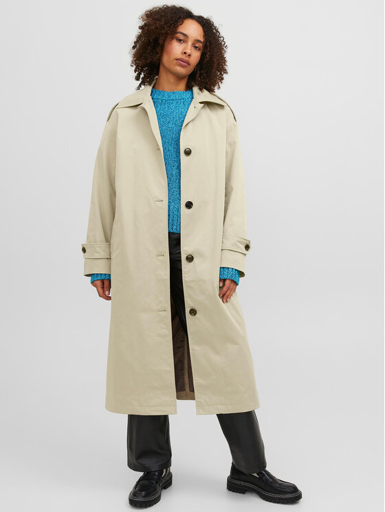 JJXX JJXX Тренч Verona 12247518 Бежевий Regular Fit