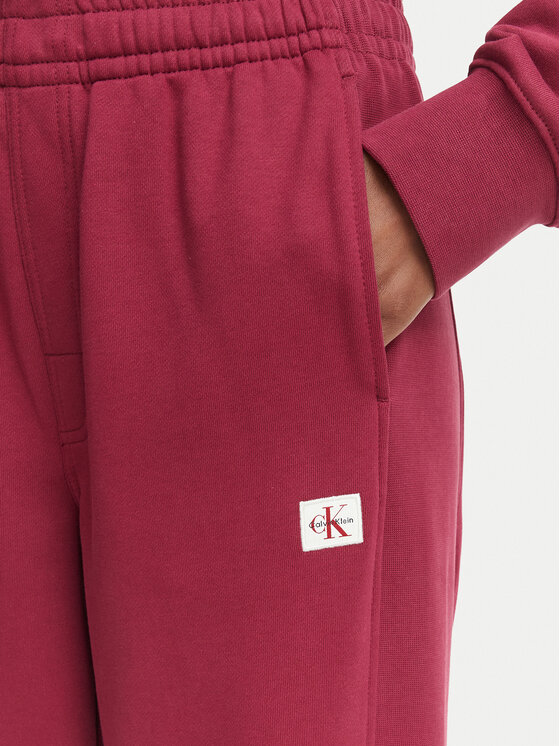 Calvin Klein Jeans Calvin Klein Jeans Долнище анцуг LV047C249G Тъмночервен Regular Fit