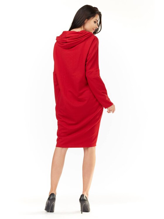 Infinite You Infinite You Vestito da giorno M152 Rosso Basic Fit