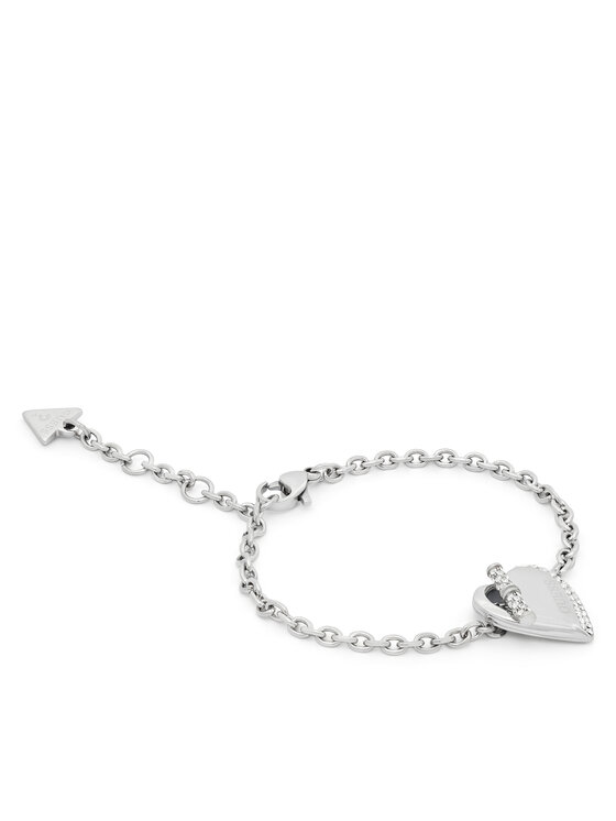 Guess Guess Náramek JUBB06 074JW Stříbrná