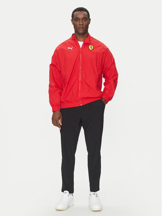 Puma Puma Prijelazna jakna Ferrari Race T7 630215 Crvena Regular Fit