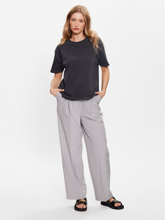 American Vintage American Vintage Тишърт Fizvalley FIZ02AH23 Черен Relaxed Fit