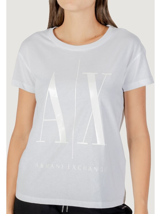 Armani Exchange Armani Exchange T-shirt 8NYTCX YJG3Z Bianco