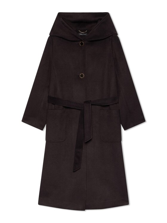 Fiorella Rubino Fiorella Rubino Cappotto invernale 0045T000399N033 Nero Regular Fit