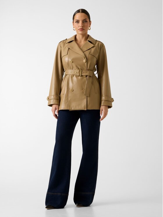 Marciano Guess Marciano Guess Trenčkot 180819 Béžová Classic Fit