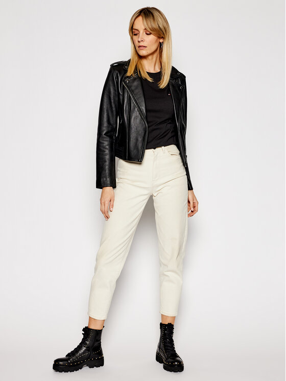 Tommy Hilfiger Tommy Hilfiger Marškinėliai Heritage Crew WW0WW22043 Juoda Regular Fit