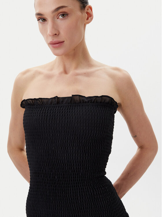 Eleh Eleh Официална рокля ESS250137 Черен Regular Fit